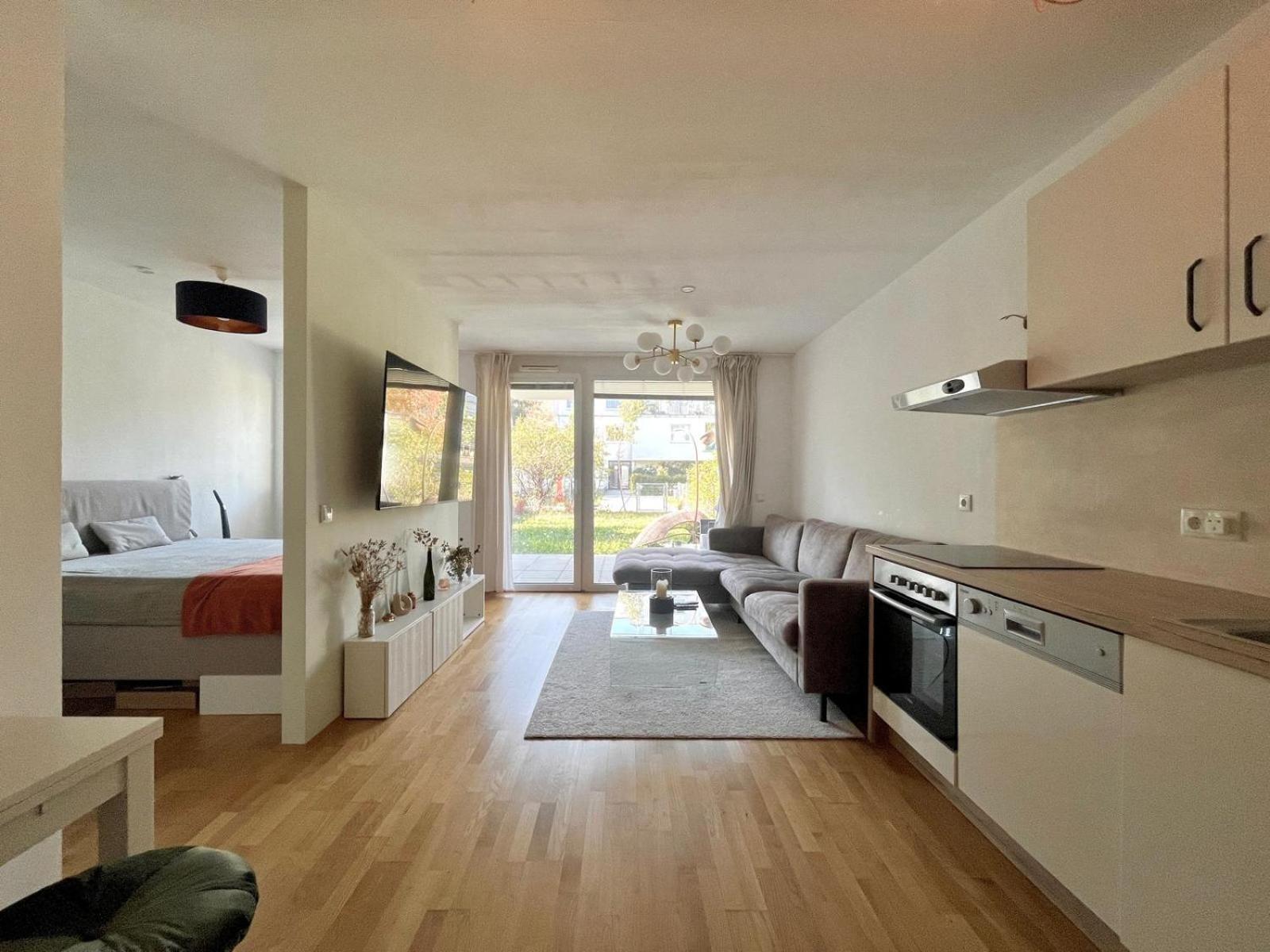 Mit Garten In 1230 Apartment